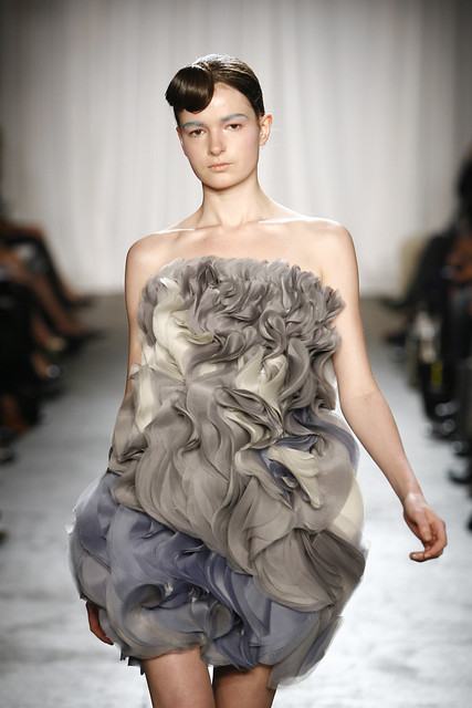 Christian Siriano runway look