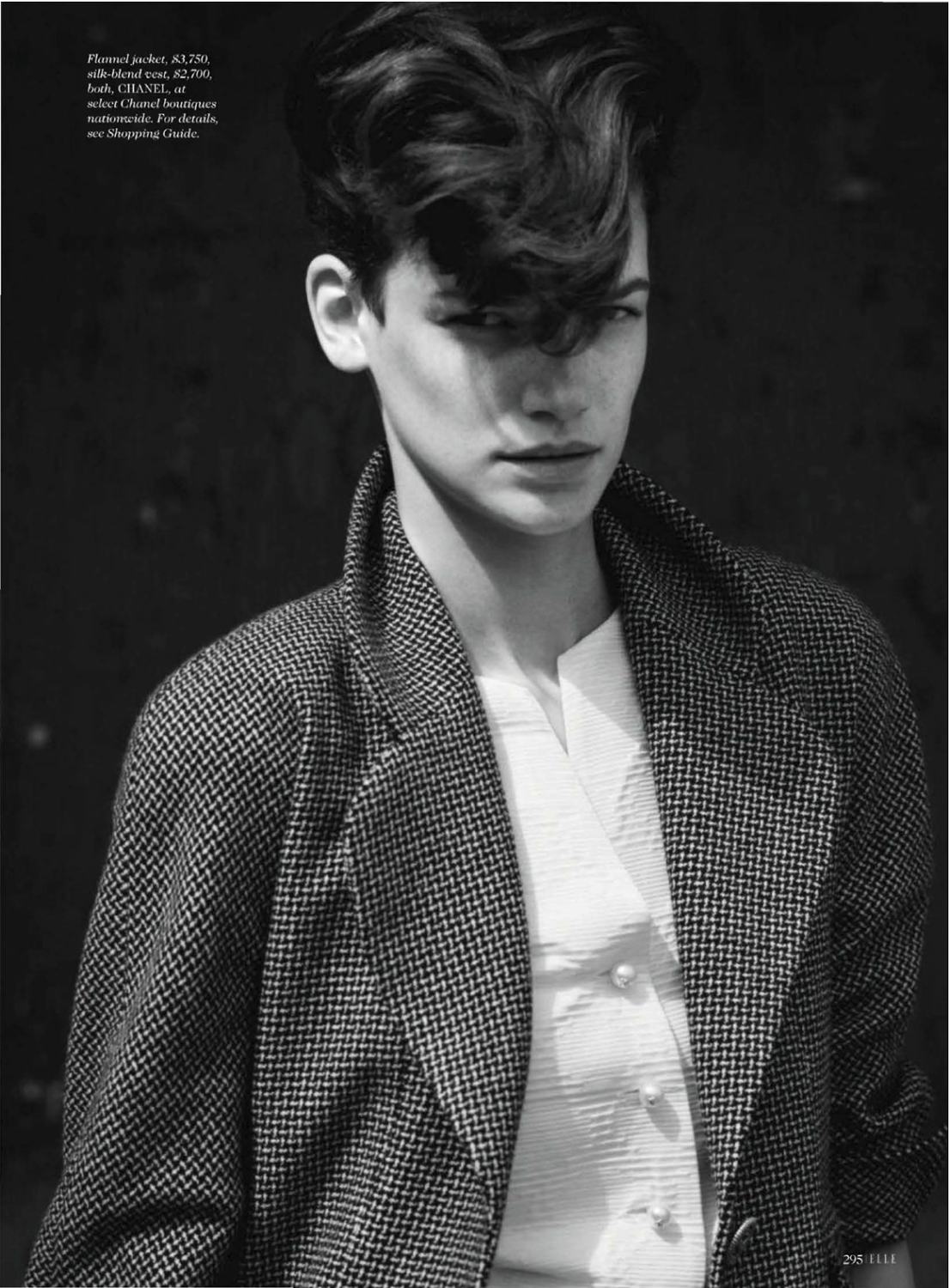 ELLE US editorial portrait