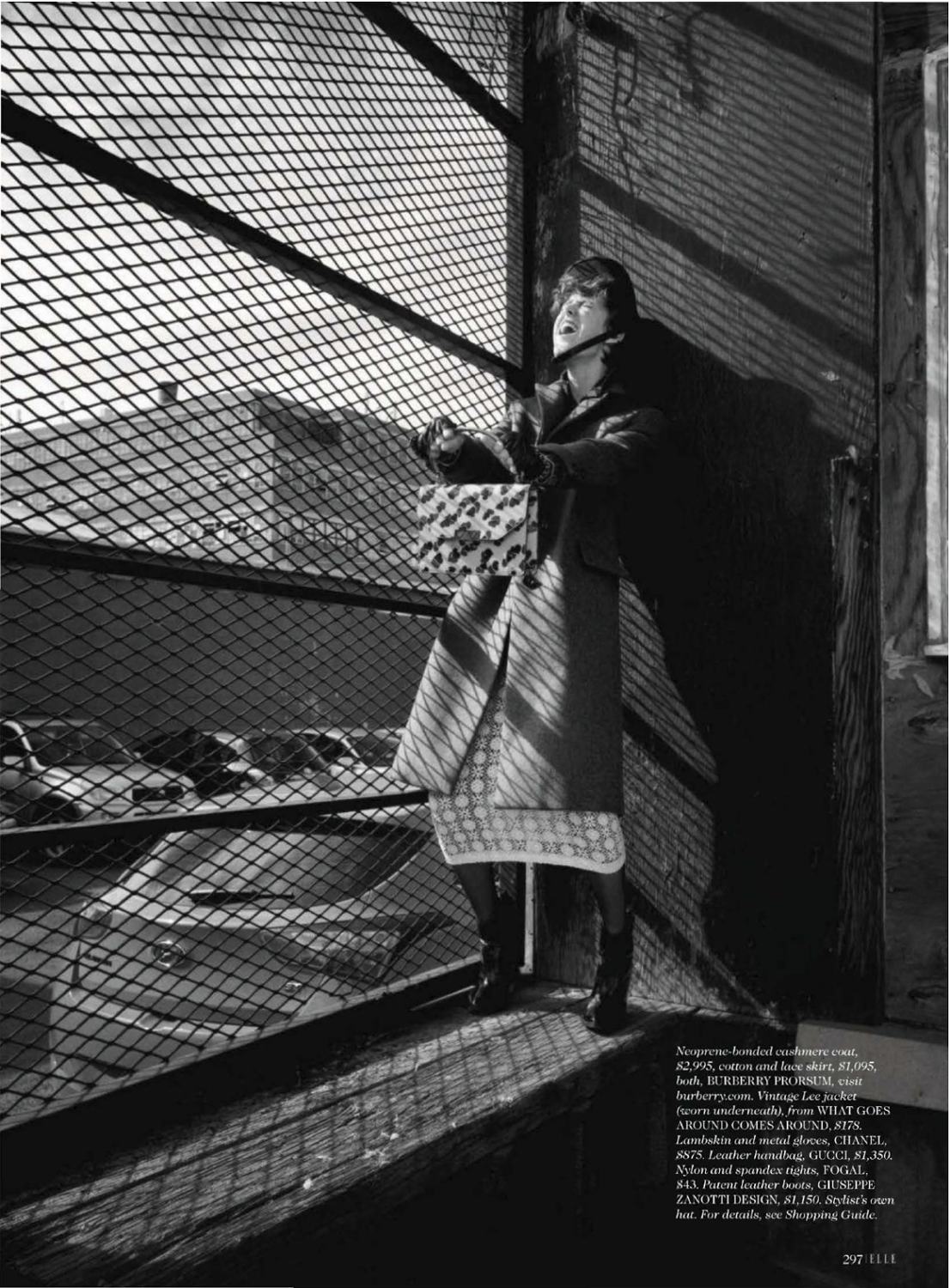 ELLE US editorial spread