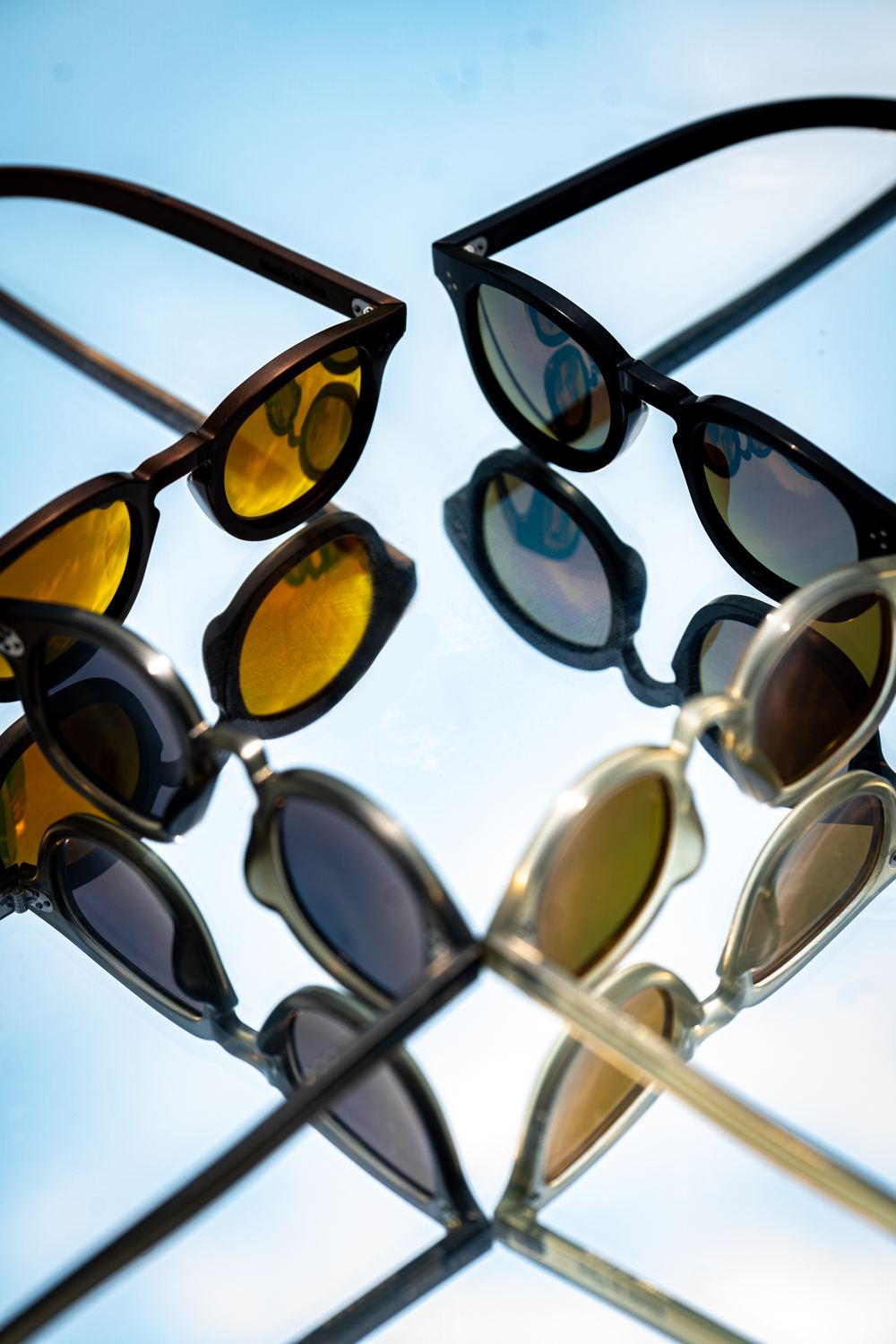 Genusee frames against the sky