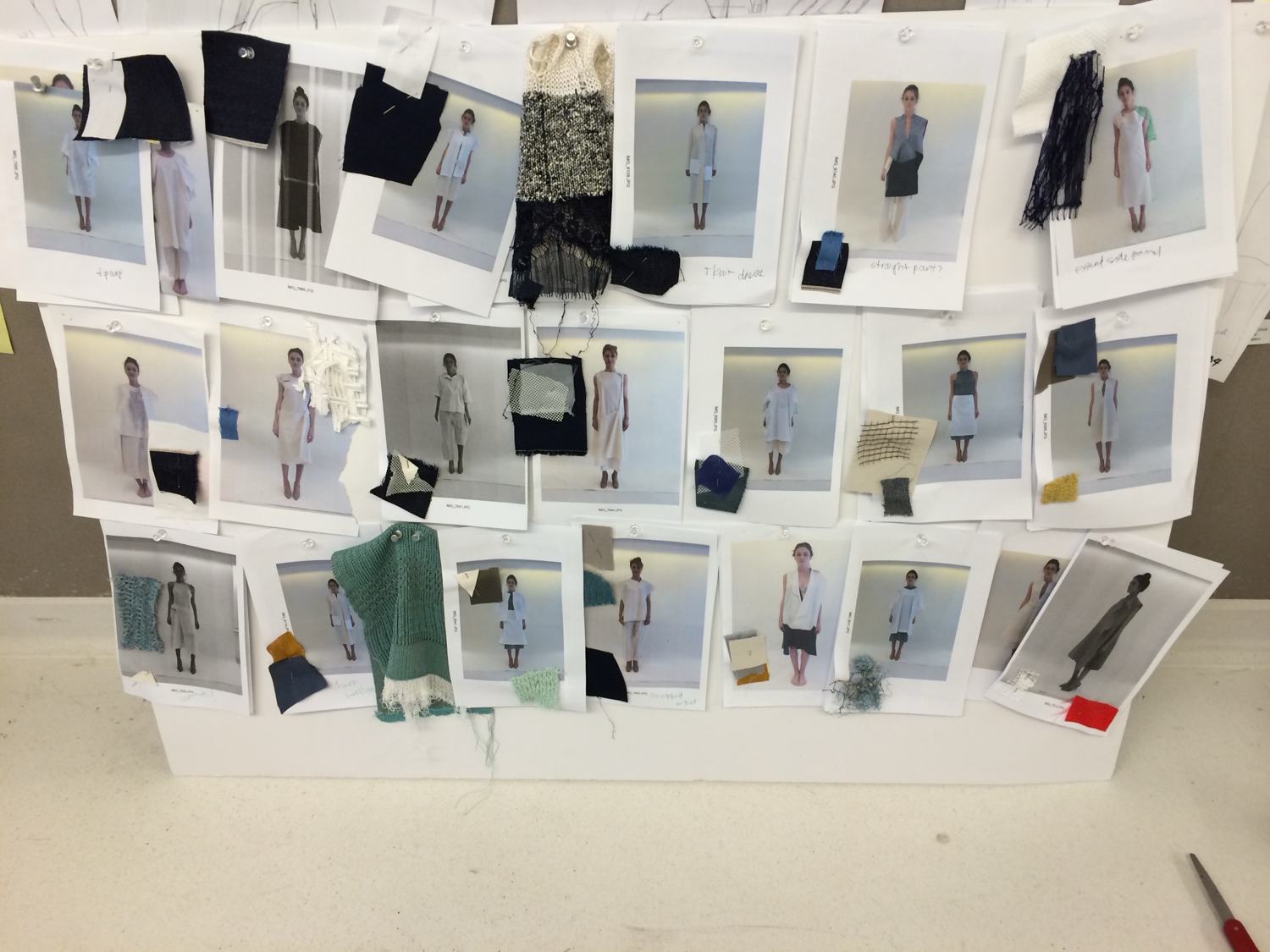 The Design Lab line and mood board