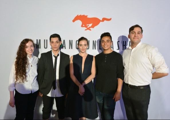 The Design Lab team at the Mustang show